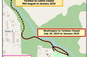 Bosque River Trail Closure